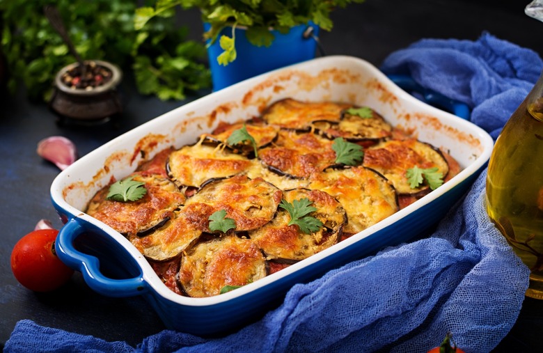 Easy Baked Eggplant Parmigiano