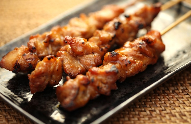 Japanese Grilled Chicken Skewers