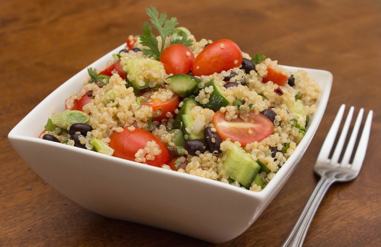 Black Bean and Lime Quinoa Salad