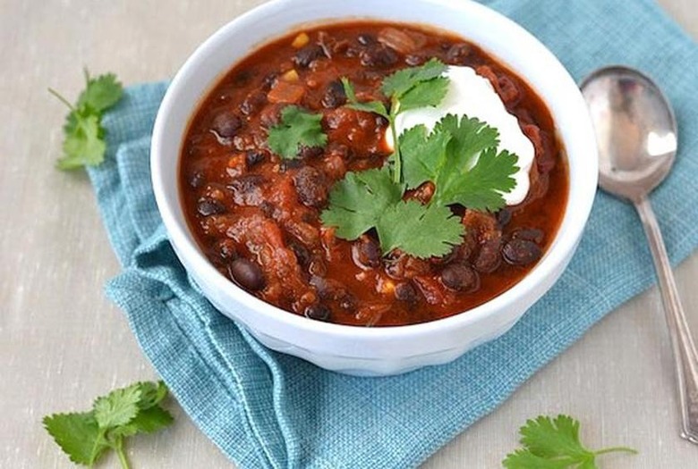 Indian-Spiced Tomato and Black Bean Soup