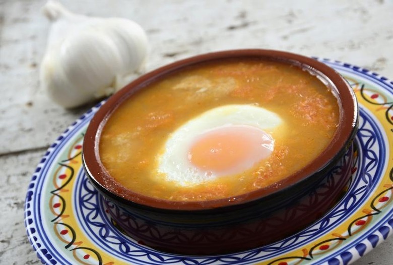 Sopa de Ajo (Castilian Garlic Soup)