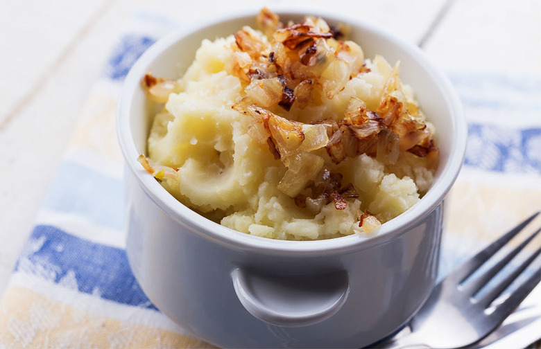 Caramelized Onion Mashed Potatoes