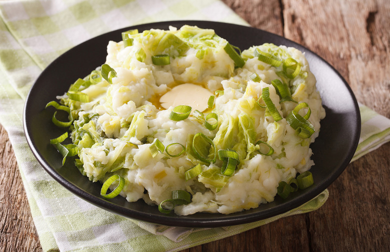 Classic Irish Potato Colcannon	