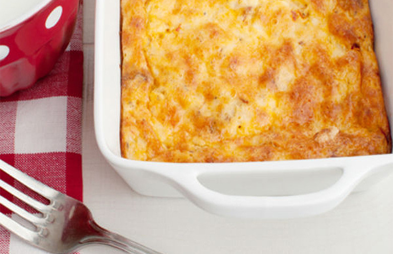 Smoked Salmon and Potato Breakfast Casserole