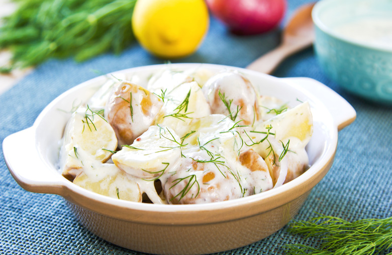 Sour Cream and Dill Potato Salad