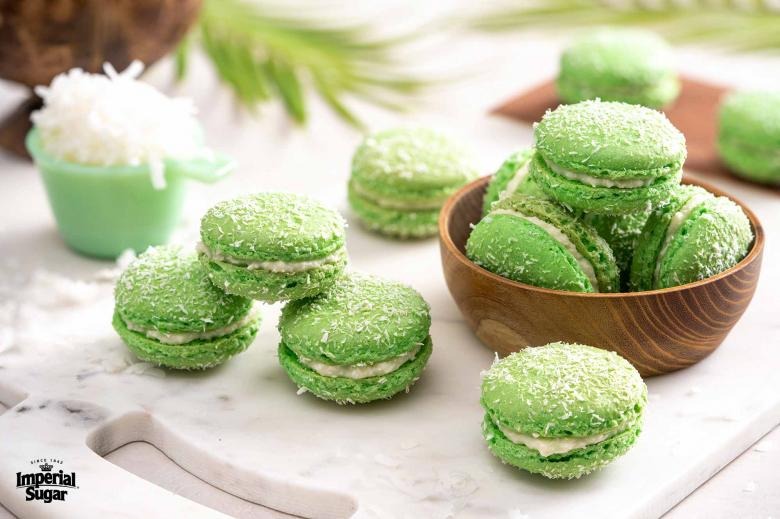 Coconut Macarons