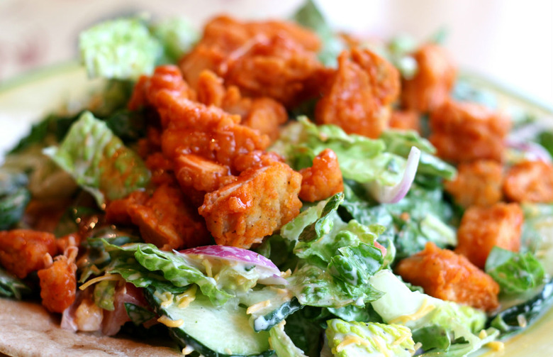 Buffalo Chicken Salad and Blue Cheese