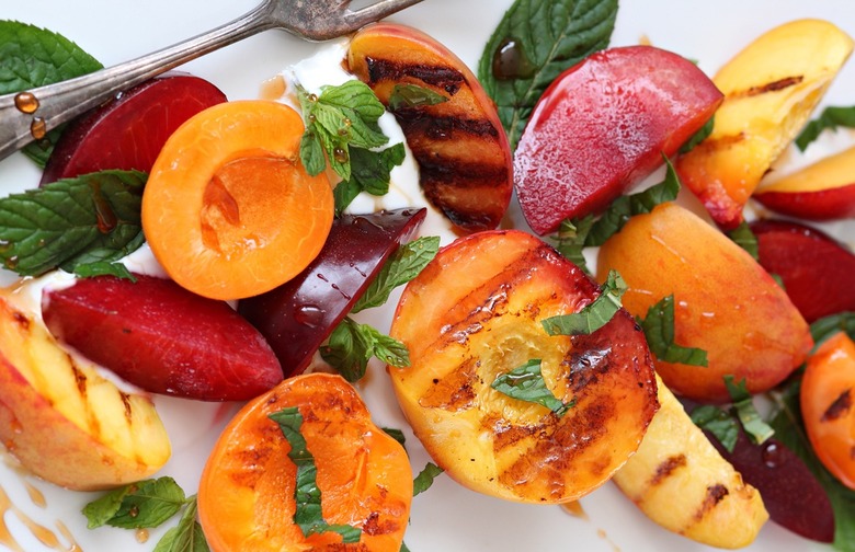 Grilled Stone Fruit Salad