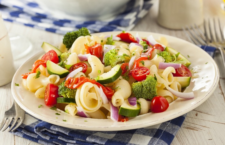 Italian Pasta Salad With Balsamic Vinegar