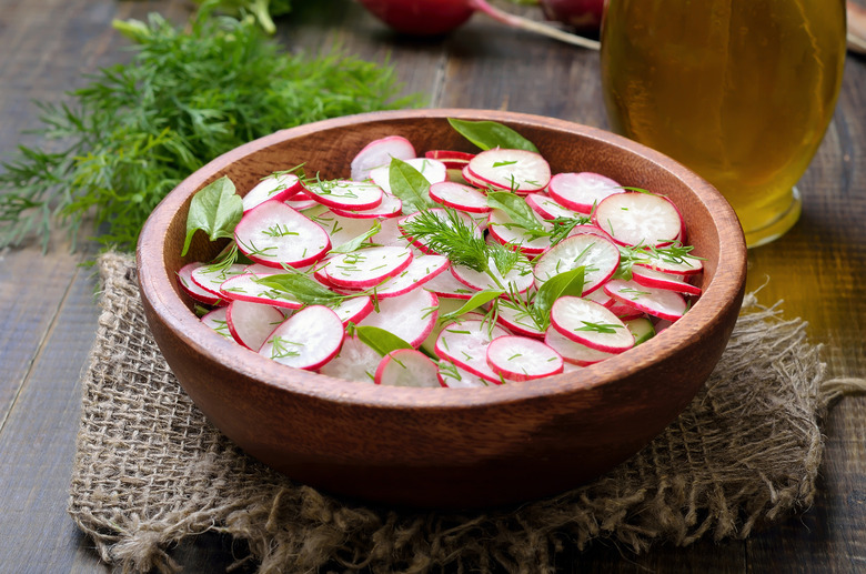 Radish Salad With Mint and Pistachios