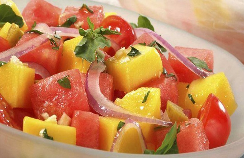 Mango and Watermelon Salad