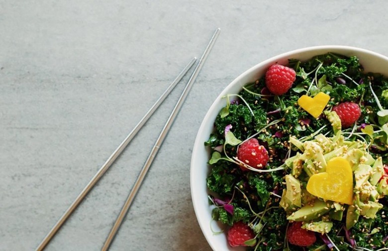 Raspberry Avocado Salad