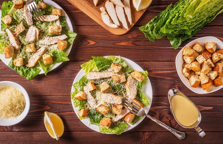  Grilled Chicken Caesar Salad