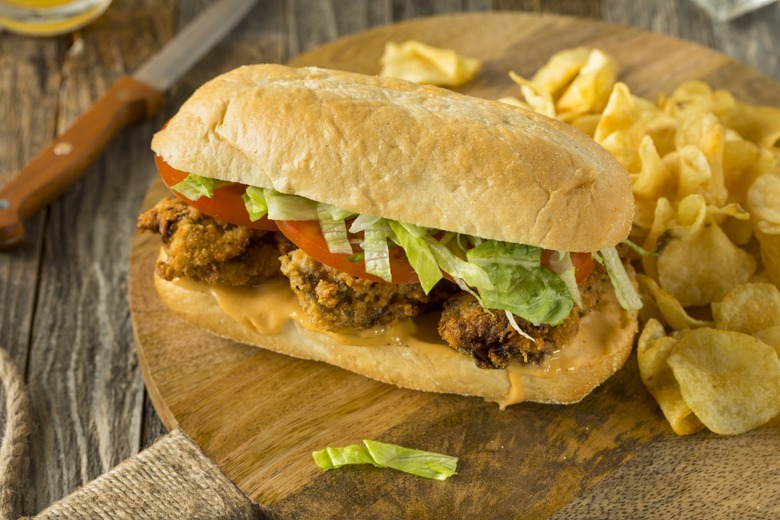 Fried Oyster Po'Boys