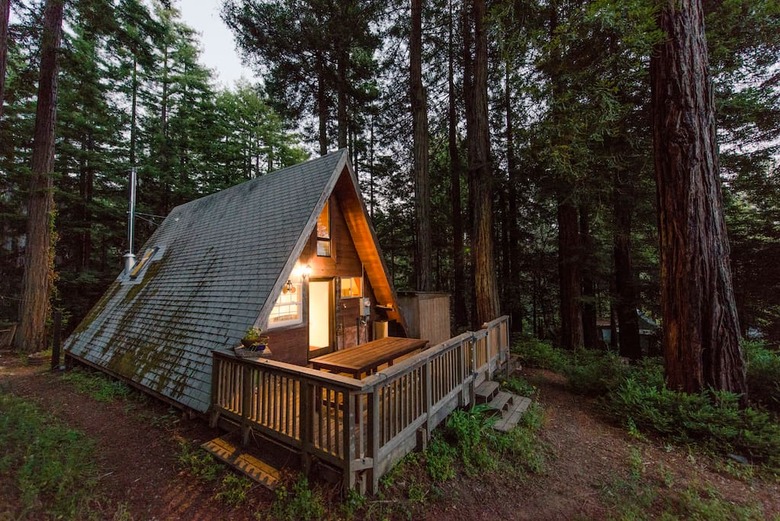 Cozy A-Frame Cabin (Cazadero, Calif.)