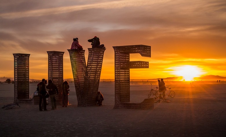 Burning Man in Nevada