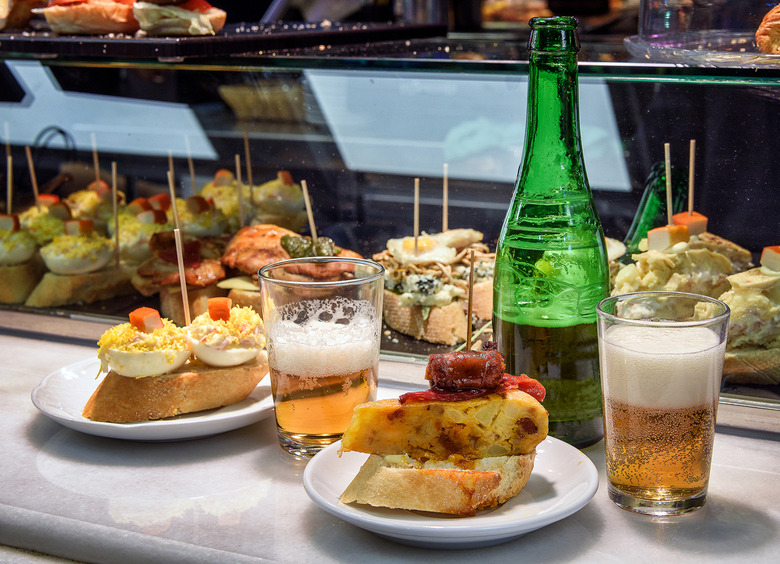 Pintxos in San Sebastián