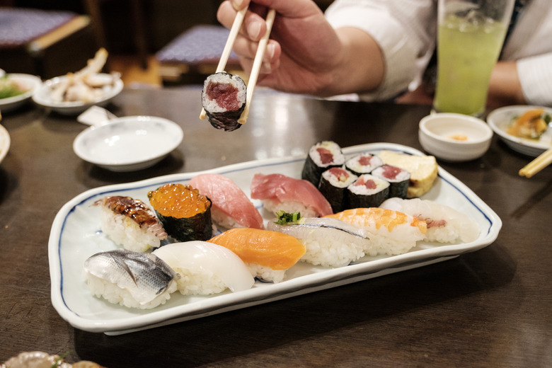 Sushi in Tokyo