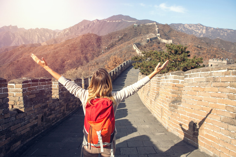 Walking the Great Wall of China