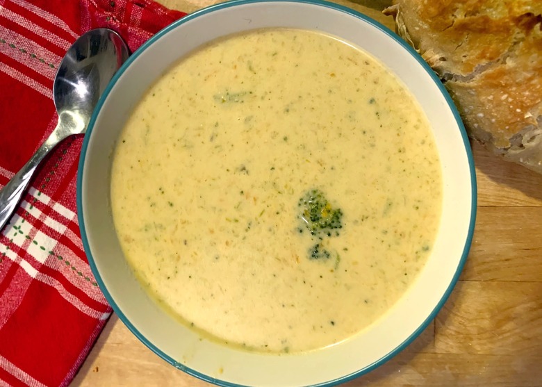 Panera Broccoli Cheddar Soup Copycat