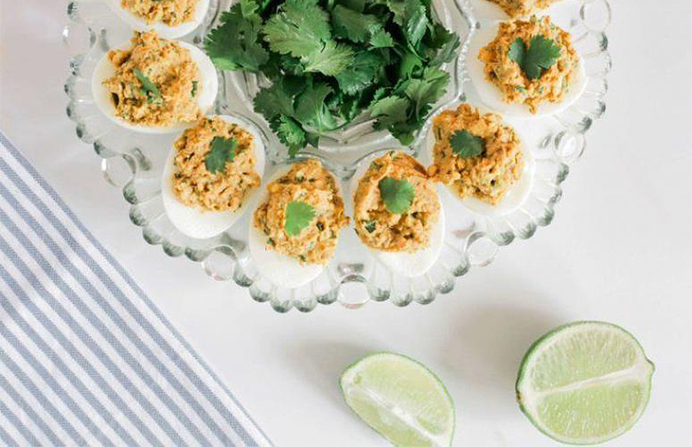 Avocado Deviled Eggs