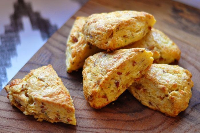  Ariane Daguin's Bacon and Cheddar Scones