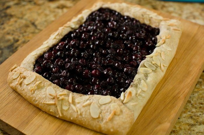 Rustic Blueberry Tart