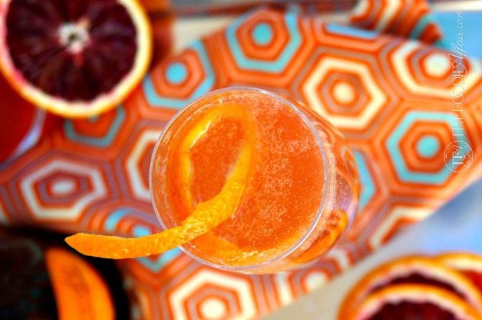 Blood Orange French 75