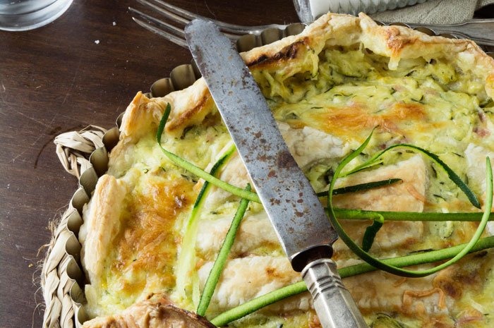  Leek and Goat Cheese Tarts