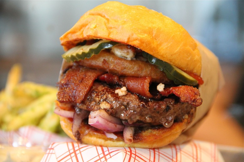 Gott's Western Bacon Blue Ring Burger (San Francisco)