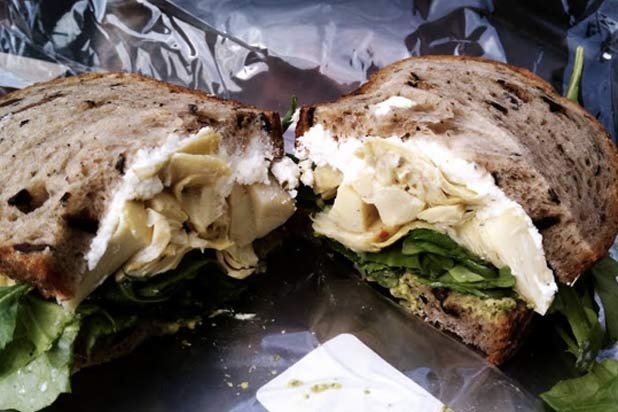 La Brea Bakery's Marinated Artichoke and Ricotta (Los Angeles)