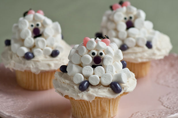 Little Lamb Cupcakes