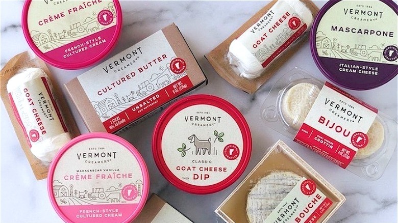Products made by Vermont Creamery