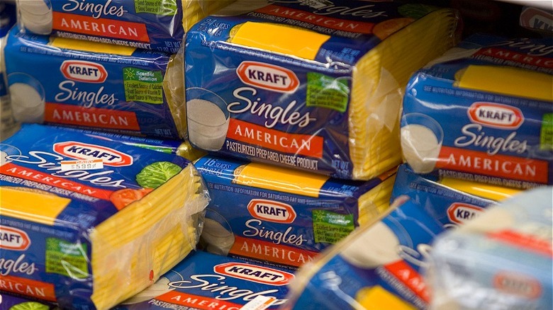 Kraft American cheese slices