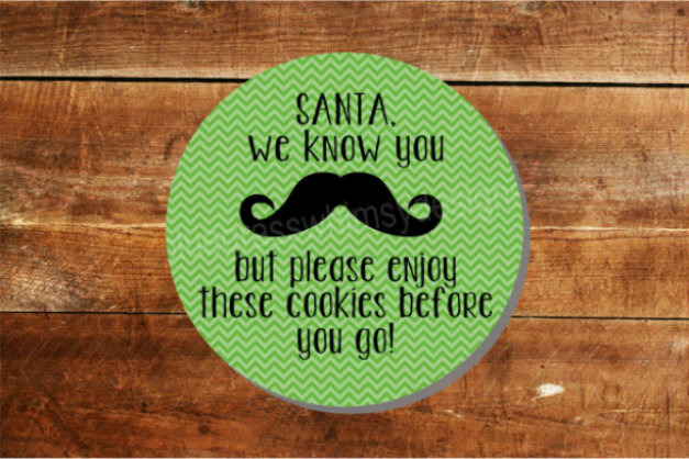 Santa's 'Stache