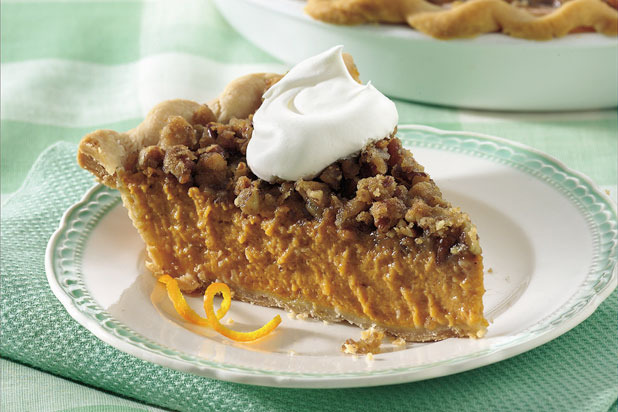 Streusel-Topped Pumpkin Pie Recipe