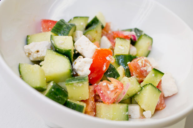 Greek Cucumber Salad