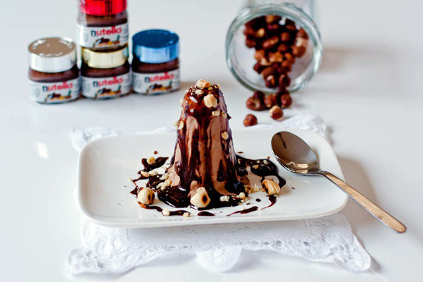 Double Nutella Kulfi with Toasted Hazelnuts