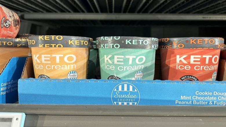 Keto cookie dough ice cream