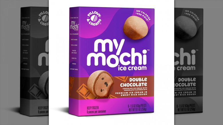 My/Mochi chocolate ice cream box