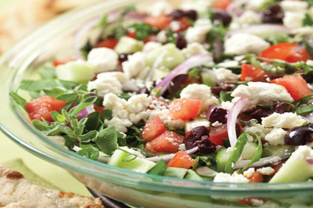 2. Seven Layer Greek Dip Recipe