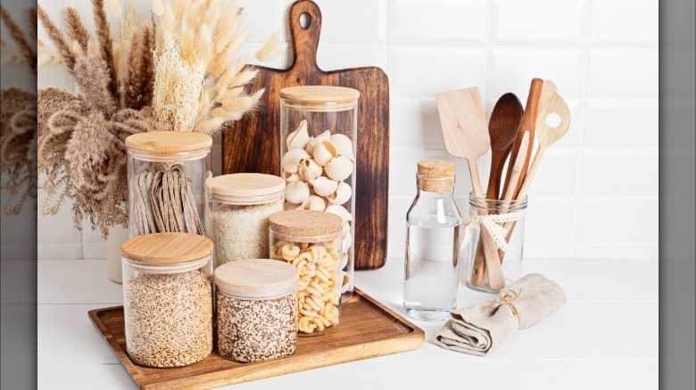 Assorted rice, grains, and pasta