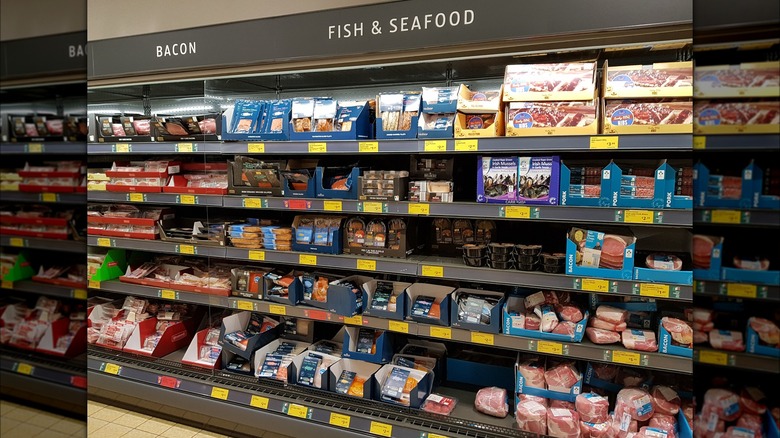 Aldi seafood department