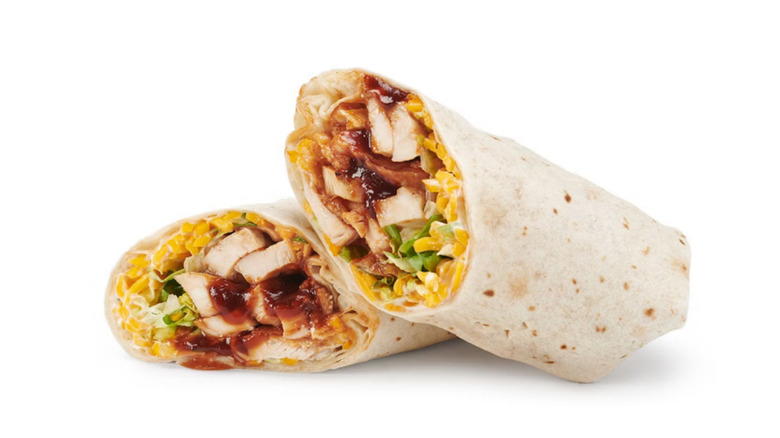 Whiskey River BBQ Chicken Wrap