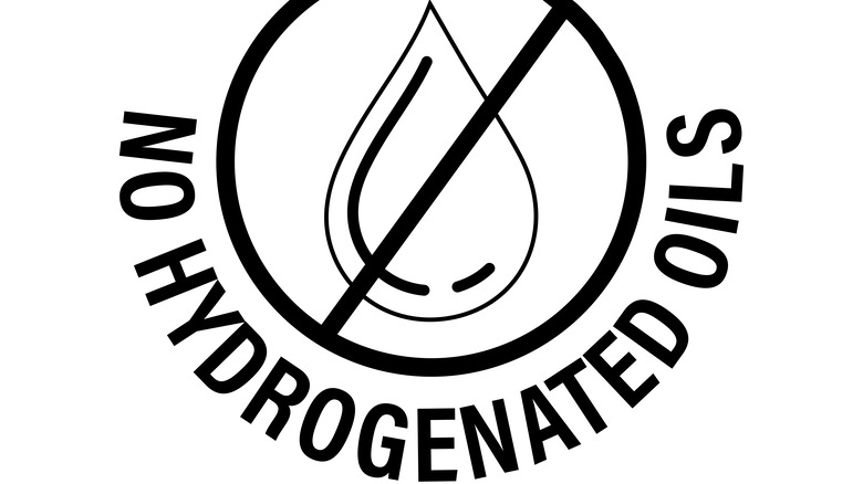 no hydrogenated oils emblem 