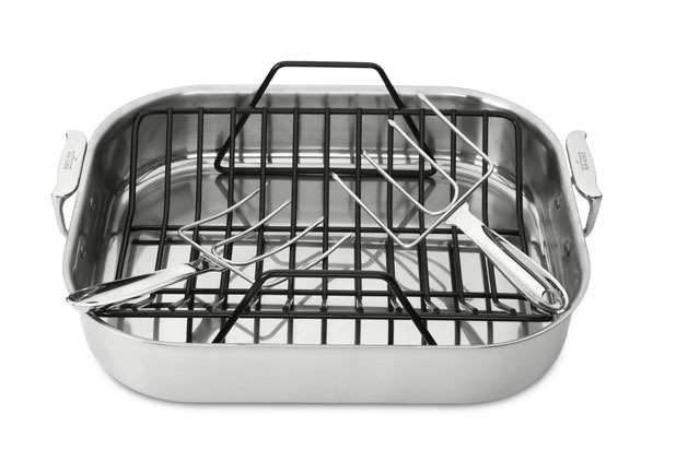 All-Clad Stainless Steel Roaster  - $159.96