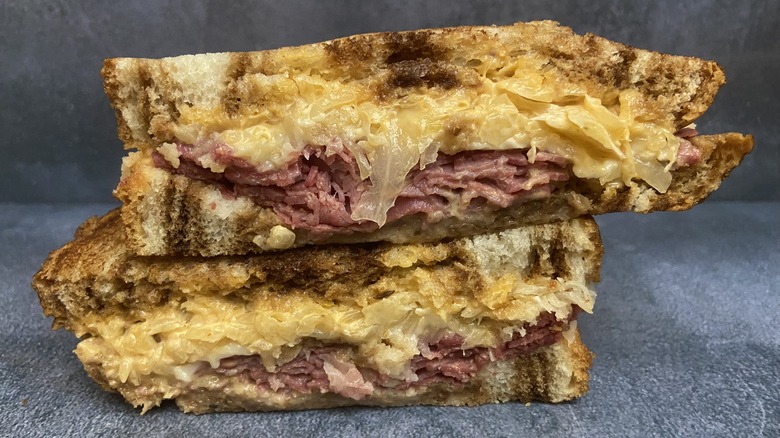 Arby's corned beef reuben