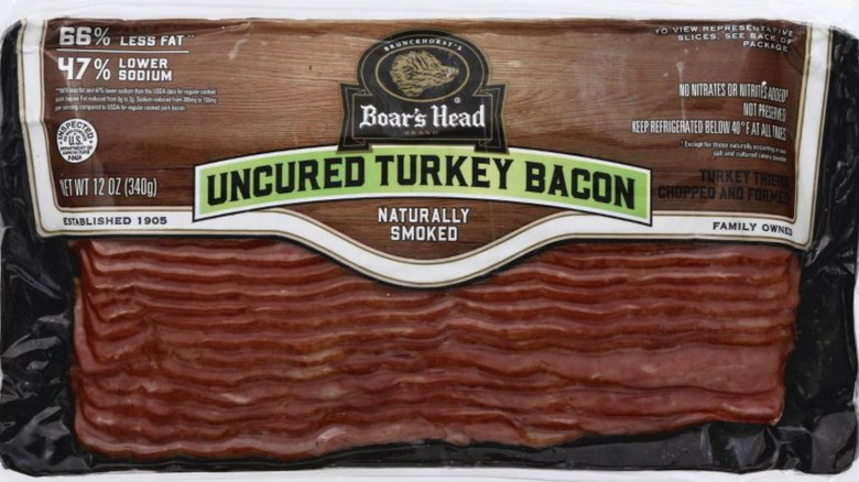 boar's head uncured turkey bacon