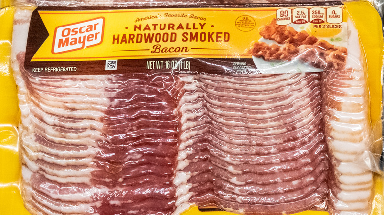 package of oscar mayer smoked bacon