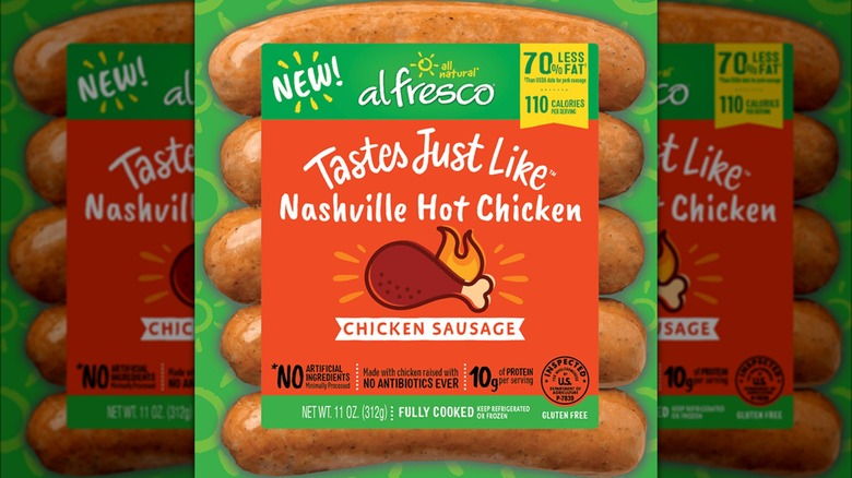 al fresco nashville chicken sausages